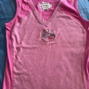 Pink Harley Davidson Tank Top